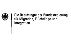 Logo Die beauftragte der Bundesregierung für Migration, Flüchtlinge und Integration