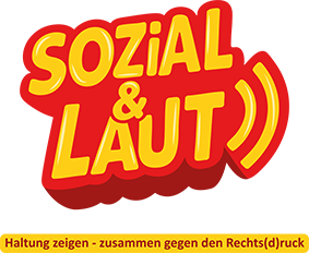 Sozial und Laut Logo